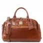Preview: TL Voyager Reisetasche halbrund klein Honig Preview: TL Voyager Reisetasche halbrund klein Honig